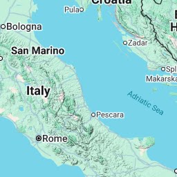 Latest earthquakes in or near Romania - interactive map