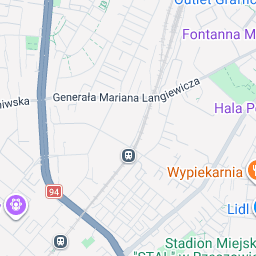 Mapa Google - Rzeszów