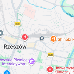 Mapa Google - Rzeszów