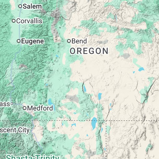 Pct Section H Map Pacific Crest Trail Through Wa (Wa) | Fastest Known Time