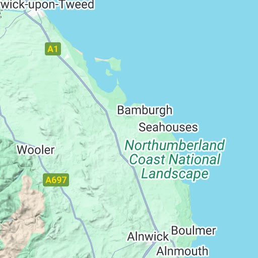 Northumberland Coastal Path Map Northumberland Coastal Path (United Kingdom) | Fastest Known Time