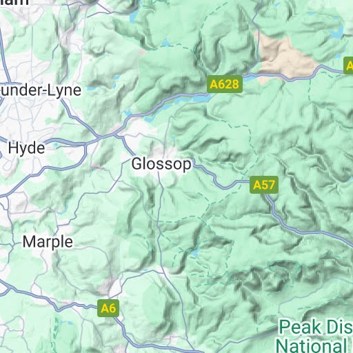Gritstone Trail Route Map Gritstone Trail (United Kingdom) | Fastest Known Time