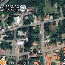 Vista satelital de Liceo Nacional Luisa Franco de Villavicencio