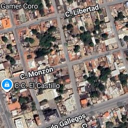 Vista satelital de Carpas HUC